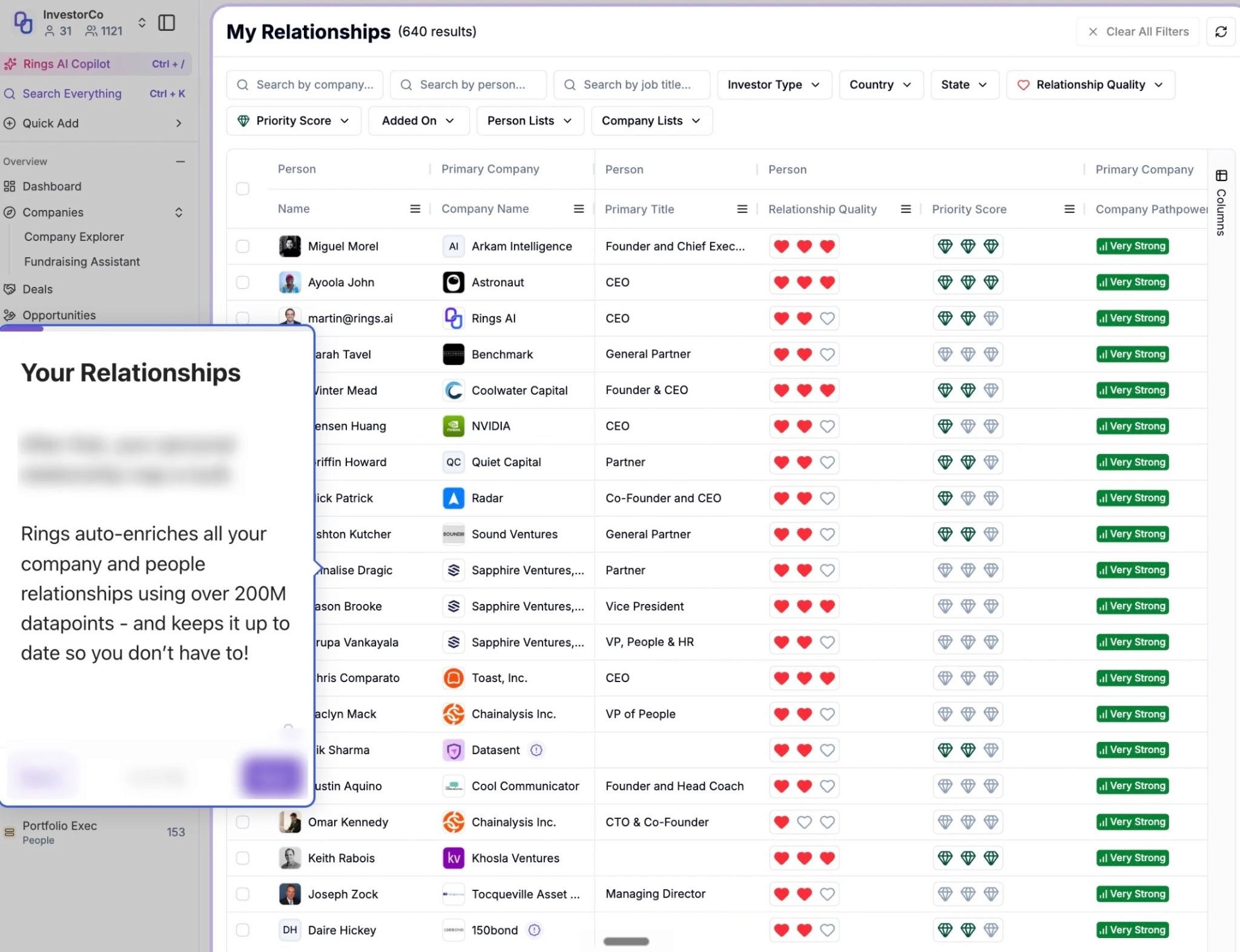RINGS AI - The 8 Best CRMs for Deal Teams