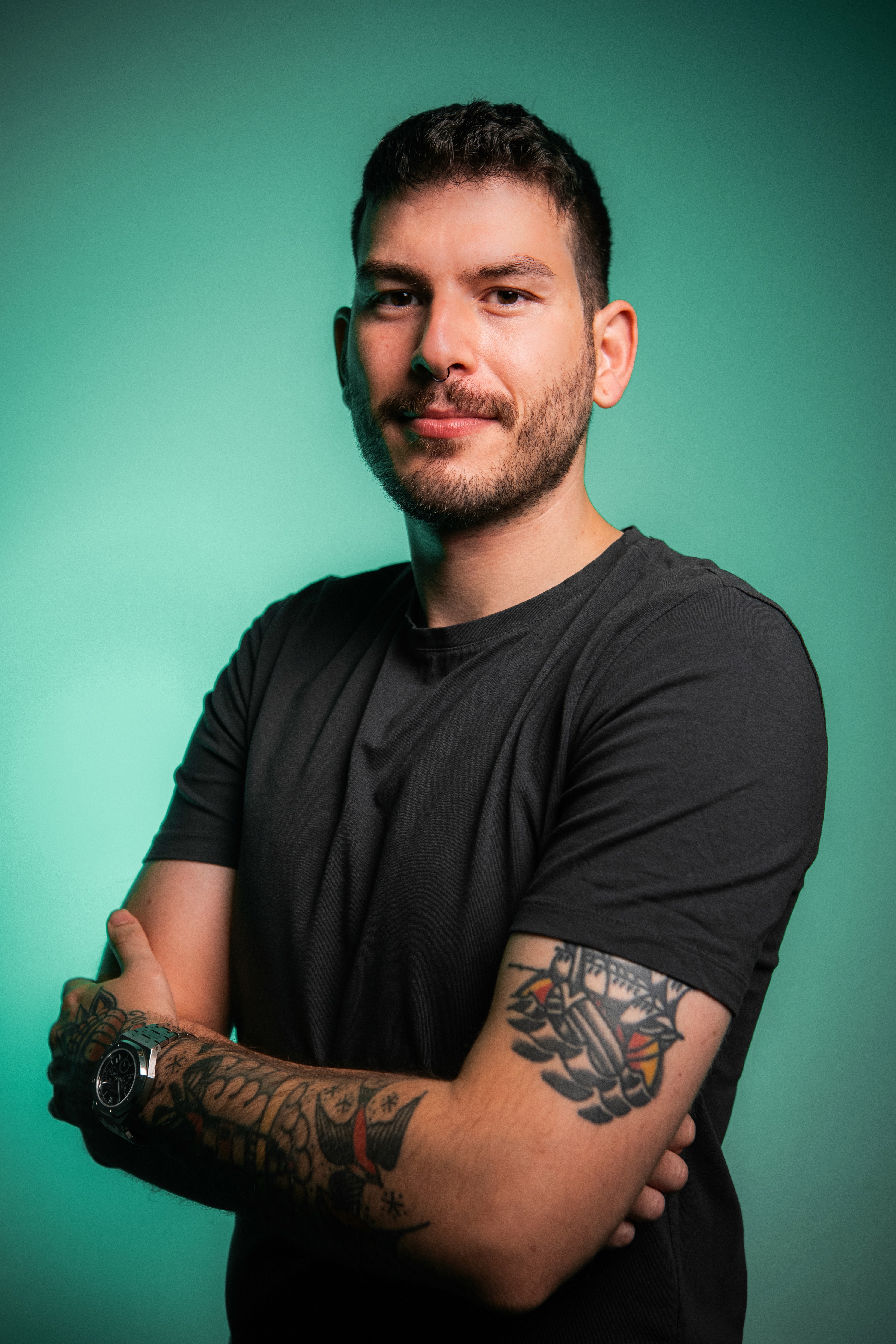 Portrait of portfolio creator