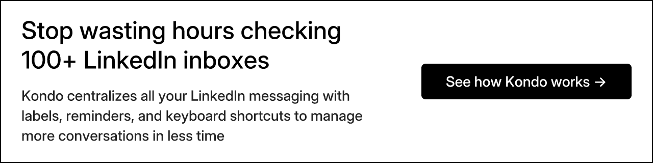 Stop wasting hours checking 100+ LinkedIn inboxes