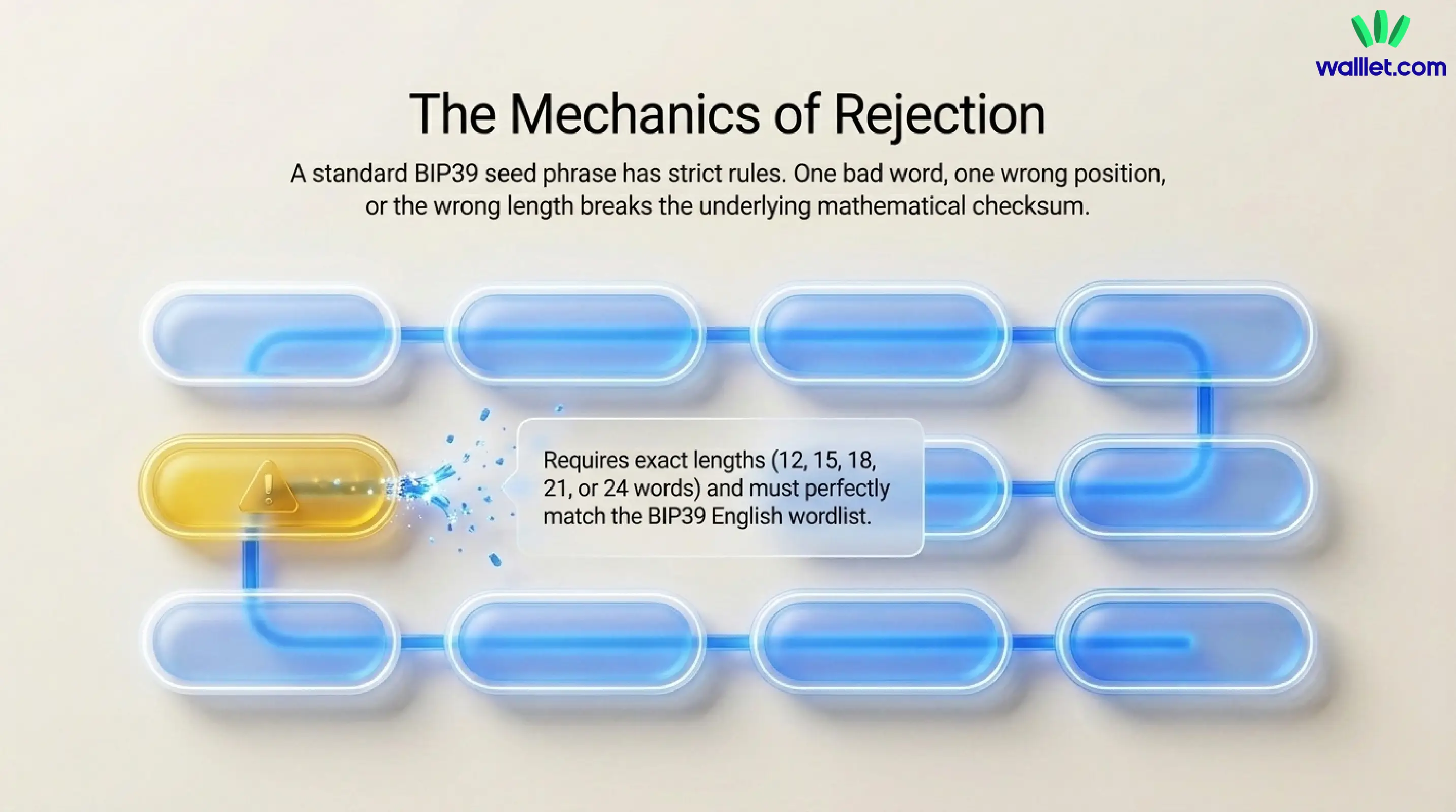 1. If the Wallet Says “Invalid Recovery Phrase”