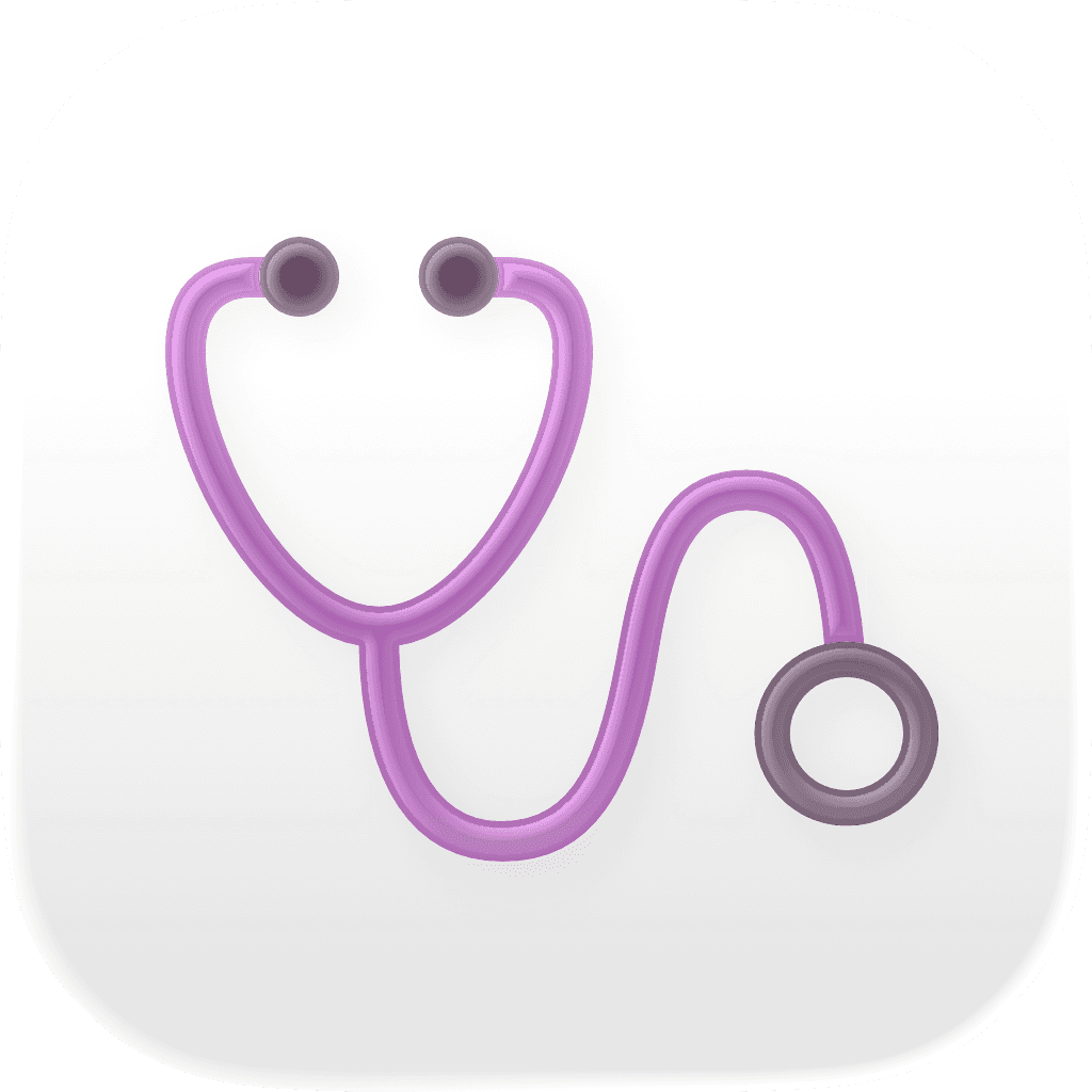 App icon with stethescope