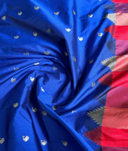 Power loom silk saree