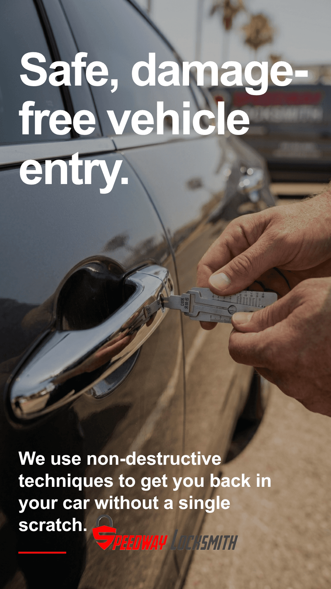 unlock my car damage free near me