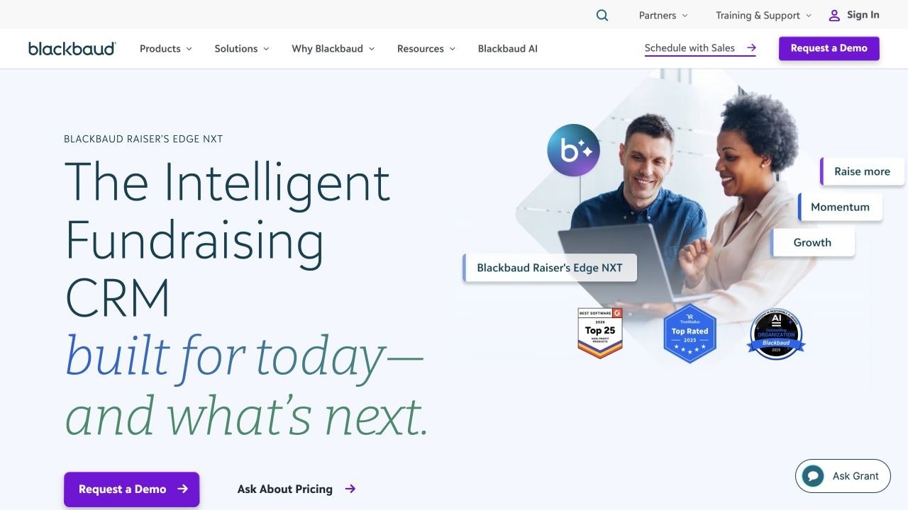 3. Blackbaud Raiser's Edge NXT: Best for Complex Fundraising Operations screenshot