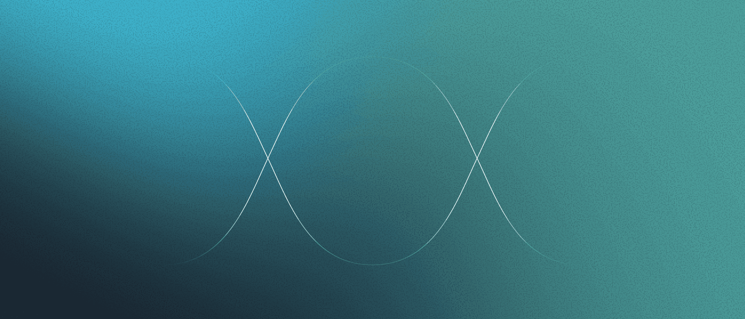 Abstract design with intersecting lines in shades of blue, symbolizing data flow.