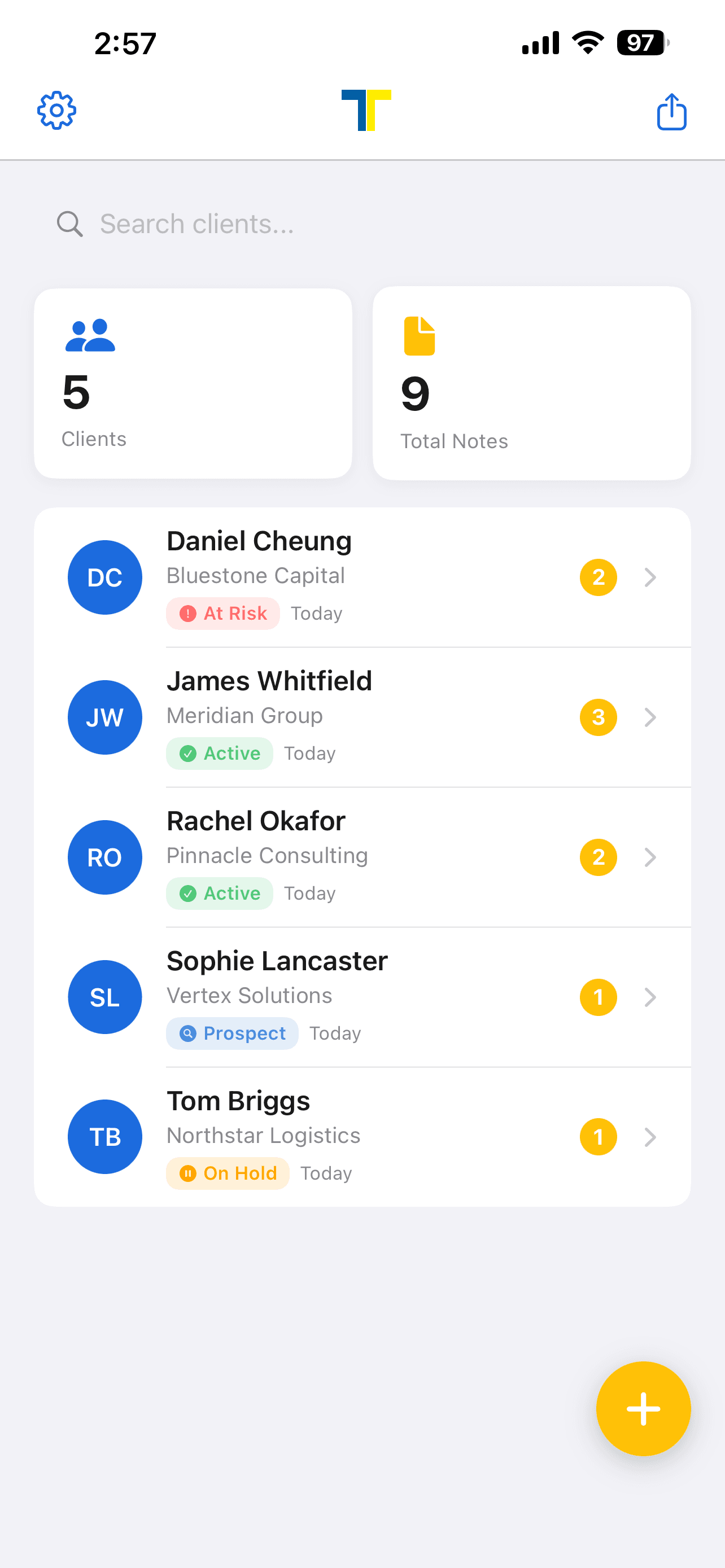 Cash up report with 3 tills including the till float, the til expected, the actual count and the variances between the 3 tills. Below the tills counts is a total physical count that results in a balanced till.