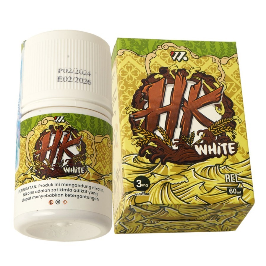 Liquid Vape HK V2 White Cereal Chocolate Milk 60ML By Wise Juice - FREEBASE 3MG - 6MG - 9MG