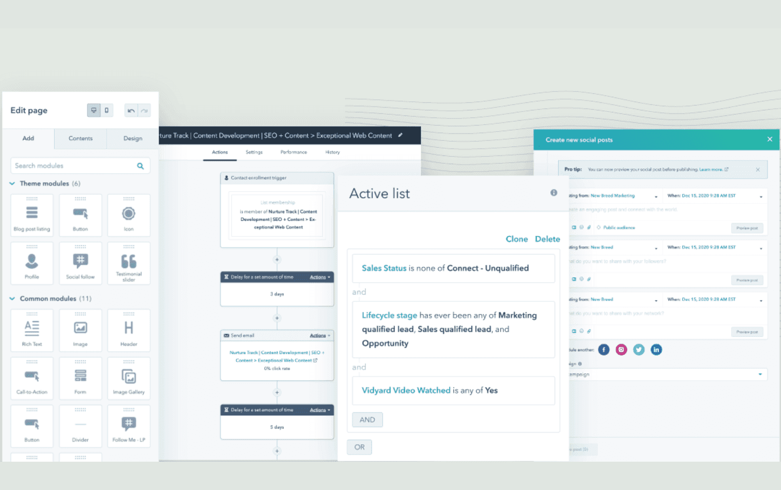 streamlined automation in HubSpot Marketing Hub