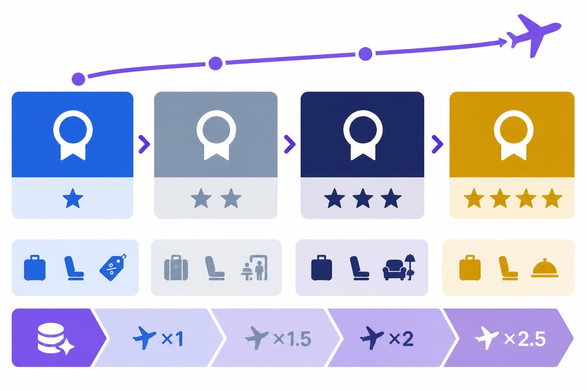 British Airways loyalty tiers
