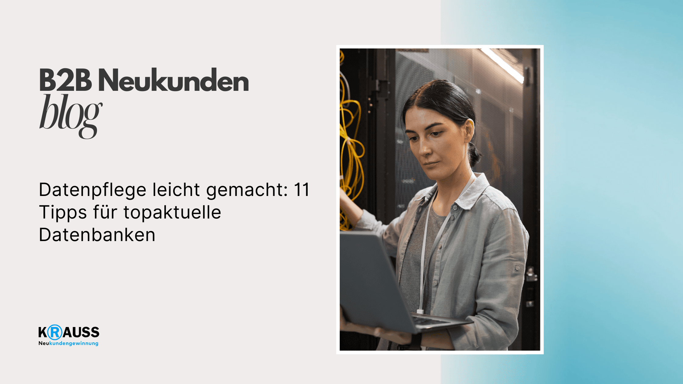 Datenpflege leicht gemacht: 11 Tipps für topaktuelle Datenbanken