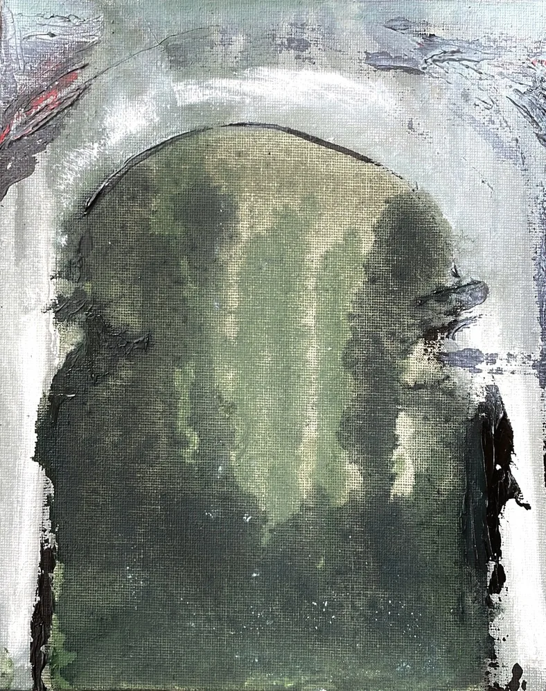 pintura al óleo berlin 18 arco verde