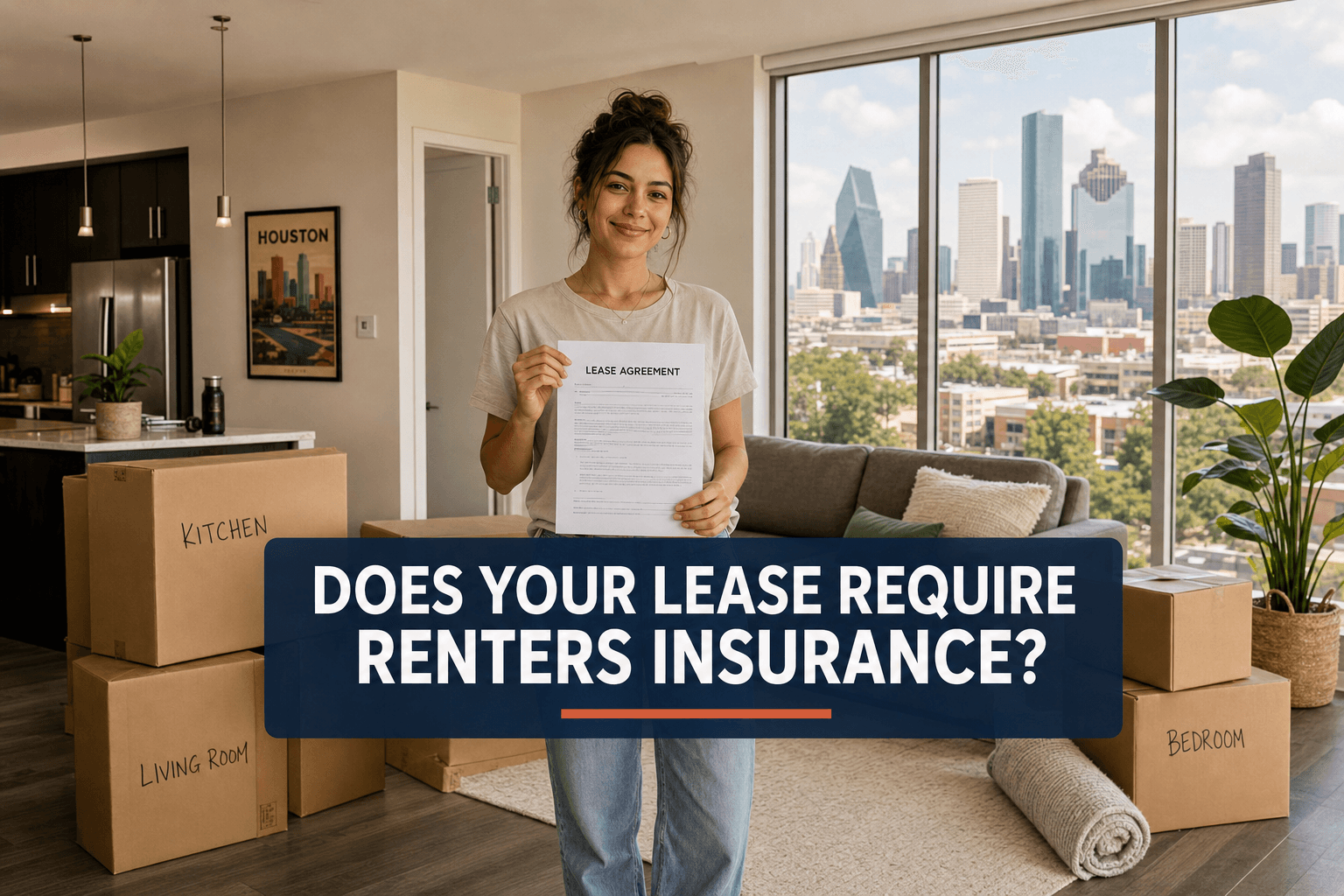 Does Your Houston Lease Require Renters Insurance? (What To Buy, How Much It Costs, Where To Get It Same-Day)