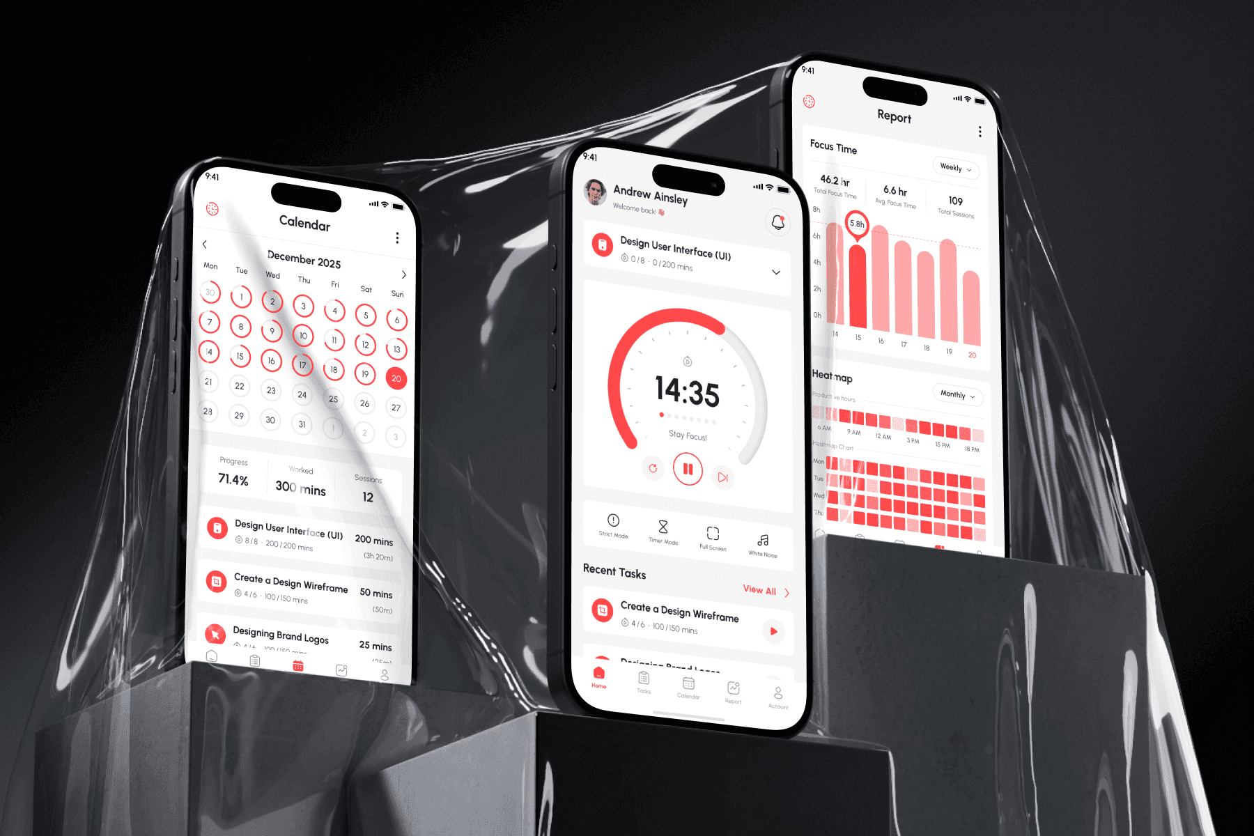 App Mockup on iPhone