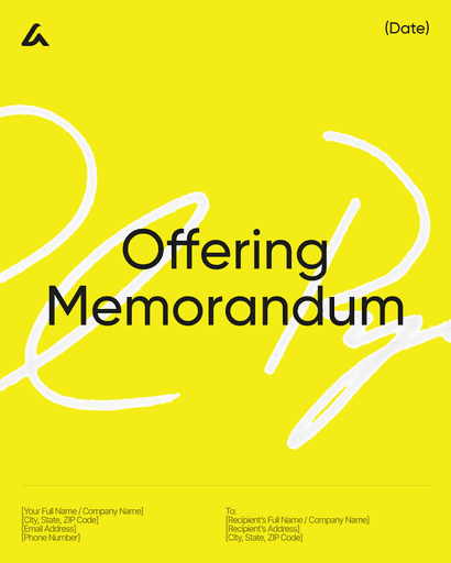 Offering Memorandum