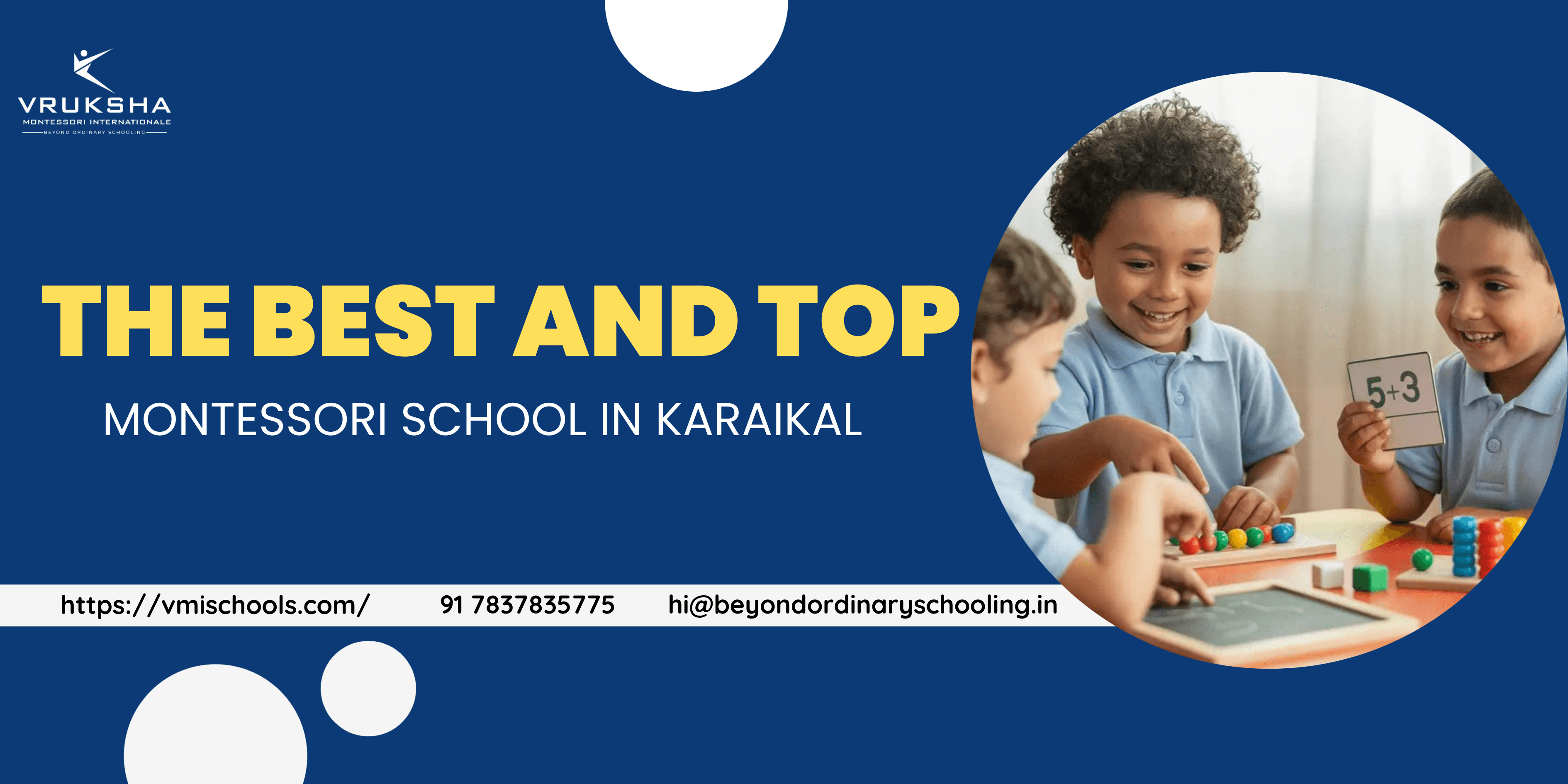 The Best and Top Montessori School in Karaikal