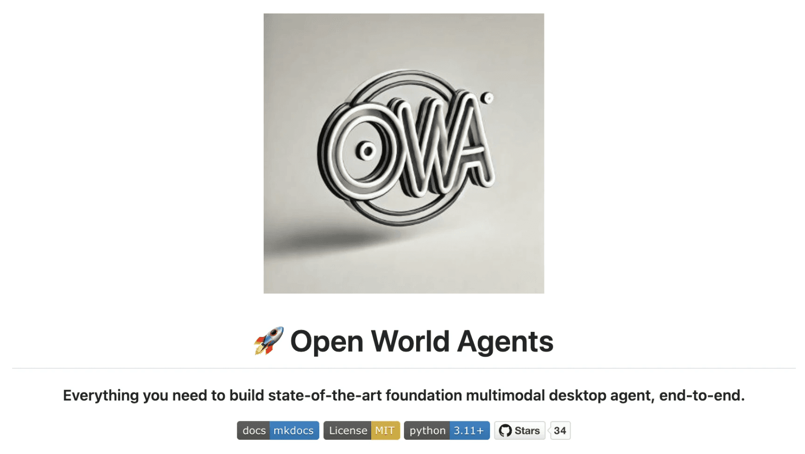Open World Agents
