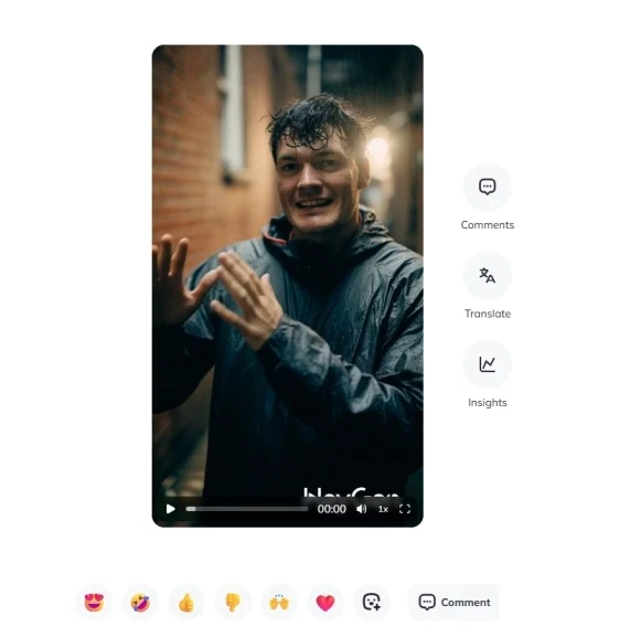 HeyGen Avatar IV — photo to talking avatar result