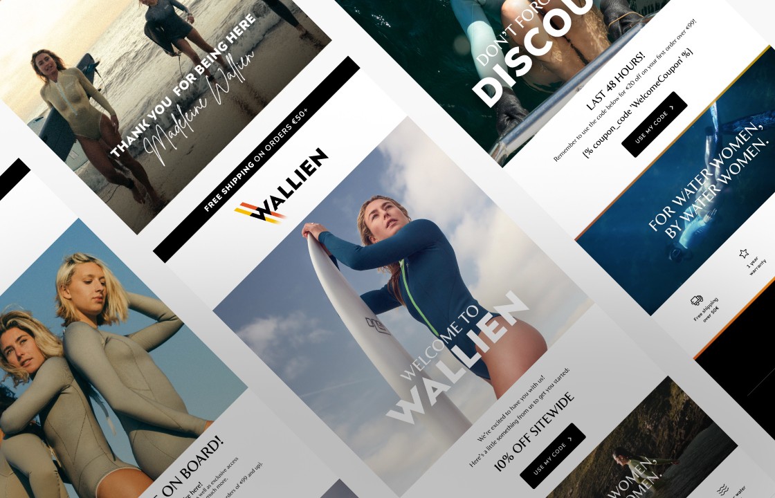 Wallien, women’s swimwear