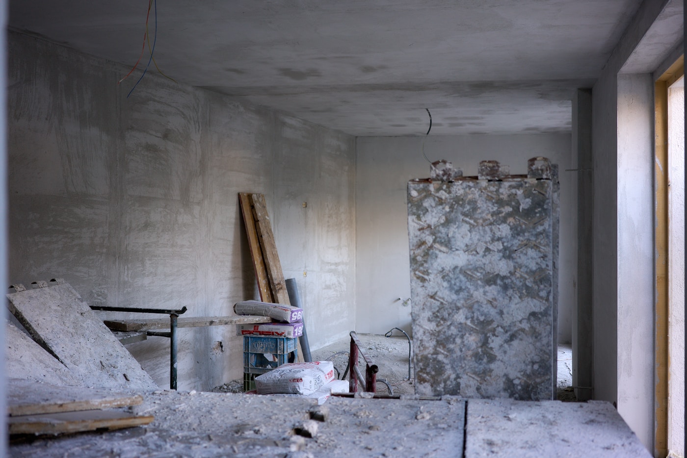 Intérieur en transformation