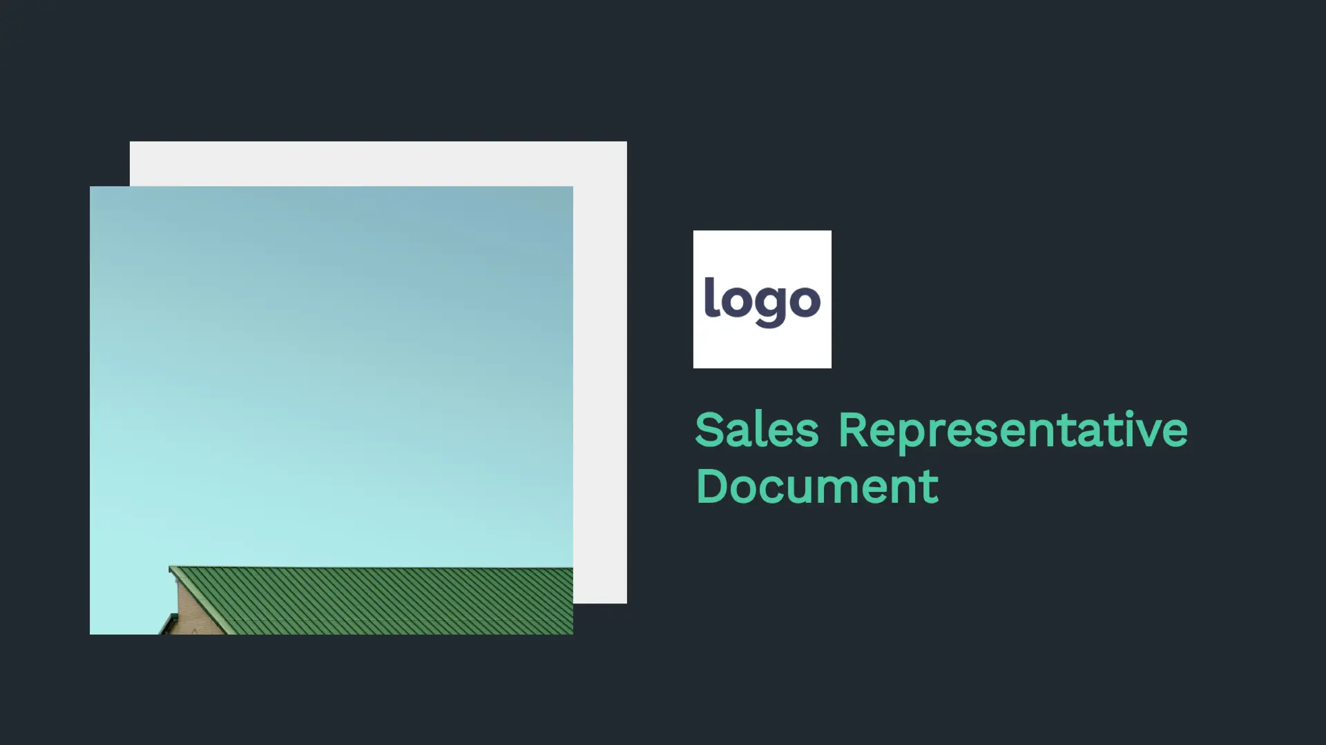 Sales presentative document