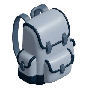 3D model backpack