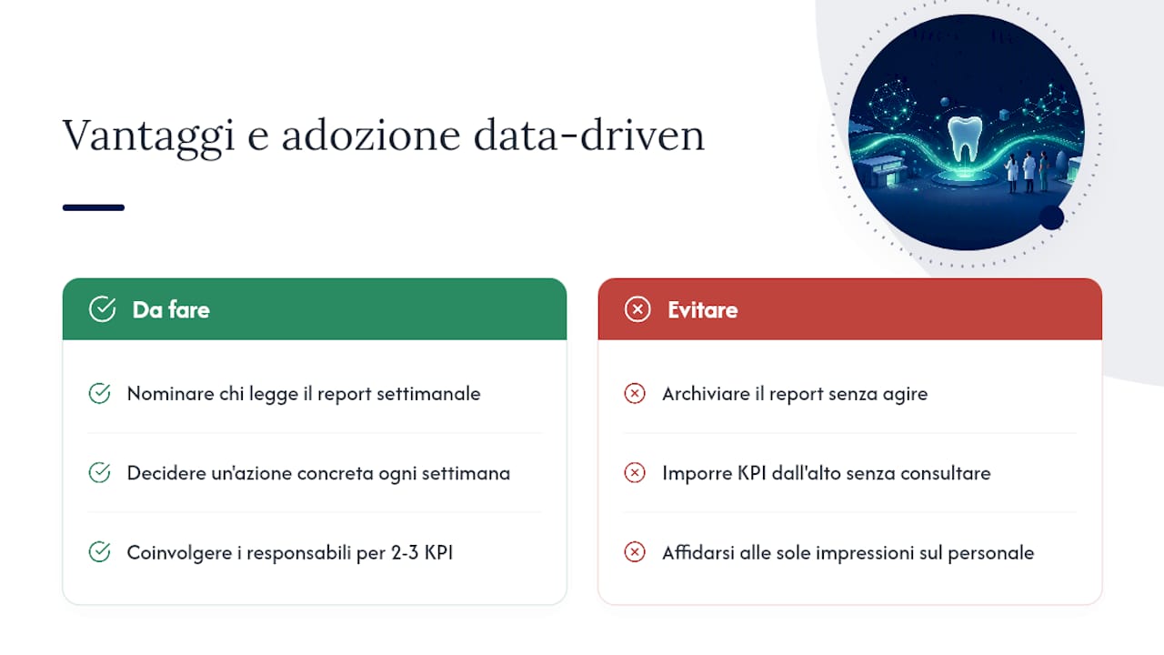 Perché un approccio data-driven fa la differenza nelle multisedi — overview diagram