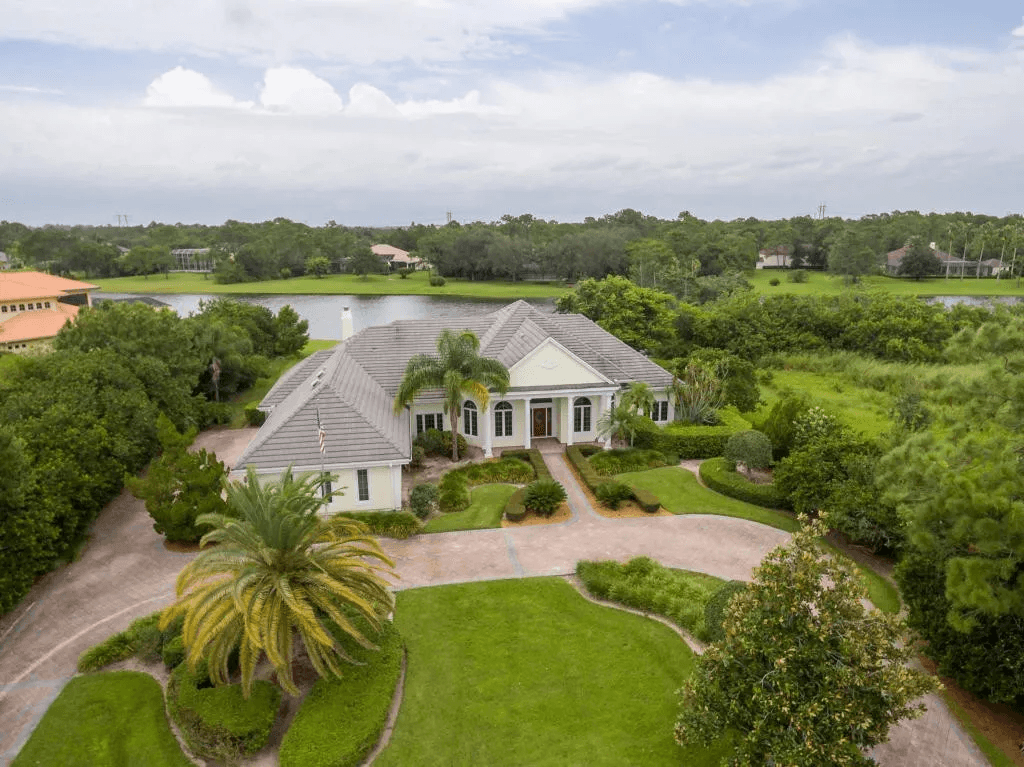 2003 Roof Replacement in Reserve Plantation, PGA Village, Port St Lucie with Scandia Flat Tile in Slate