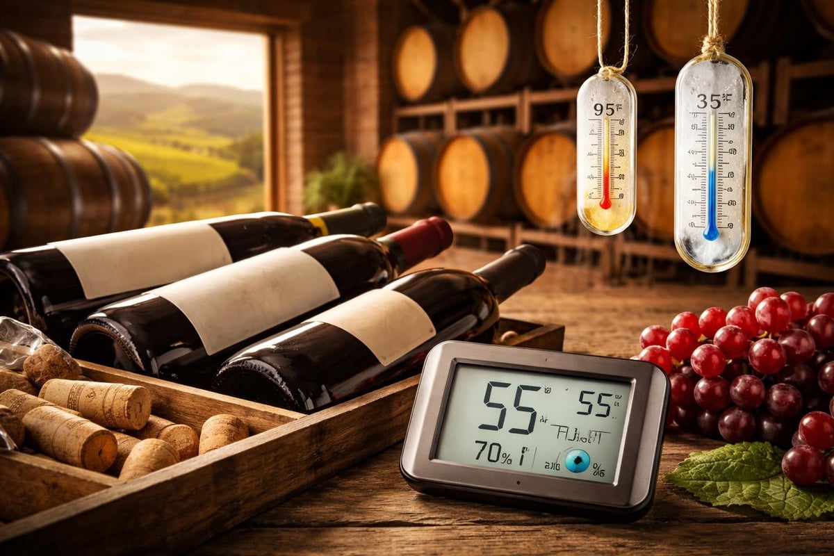 Climate control requirements for Lakeway wine cellars