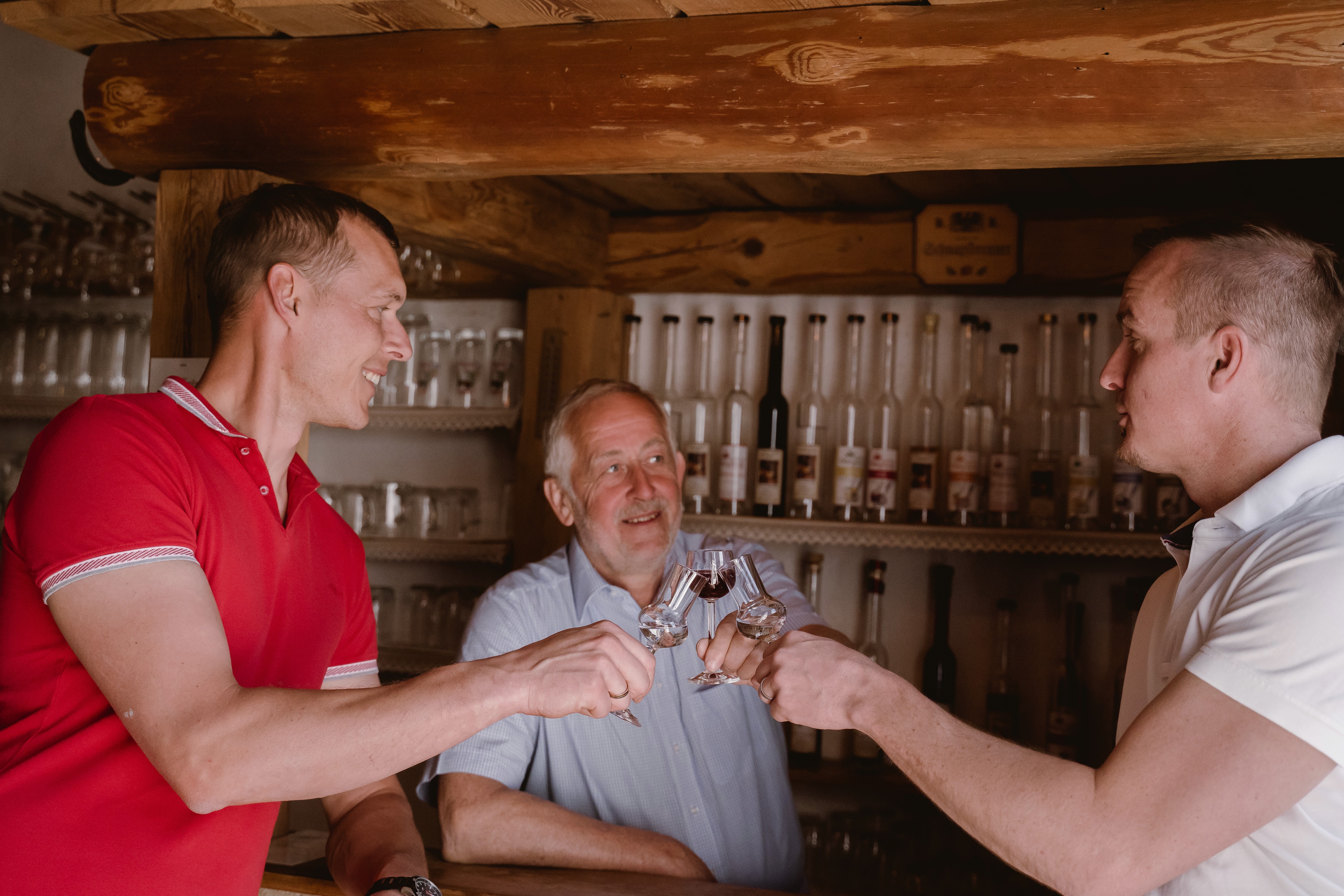 Freshly baked sourdough loaf with chocolate and a butter curl, cooling at Florent Garden bakery
