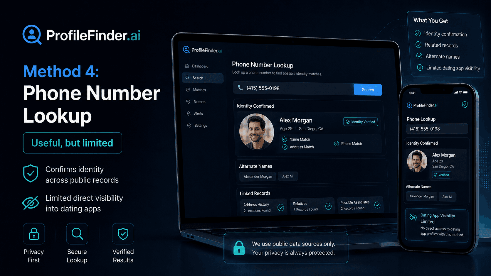 Phone number lookup