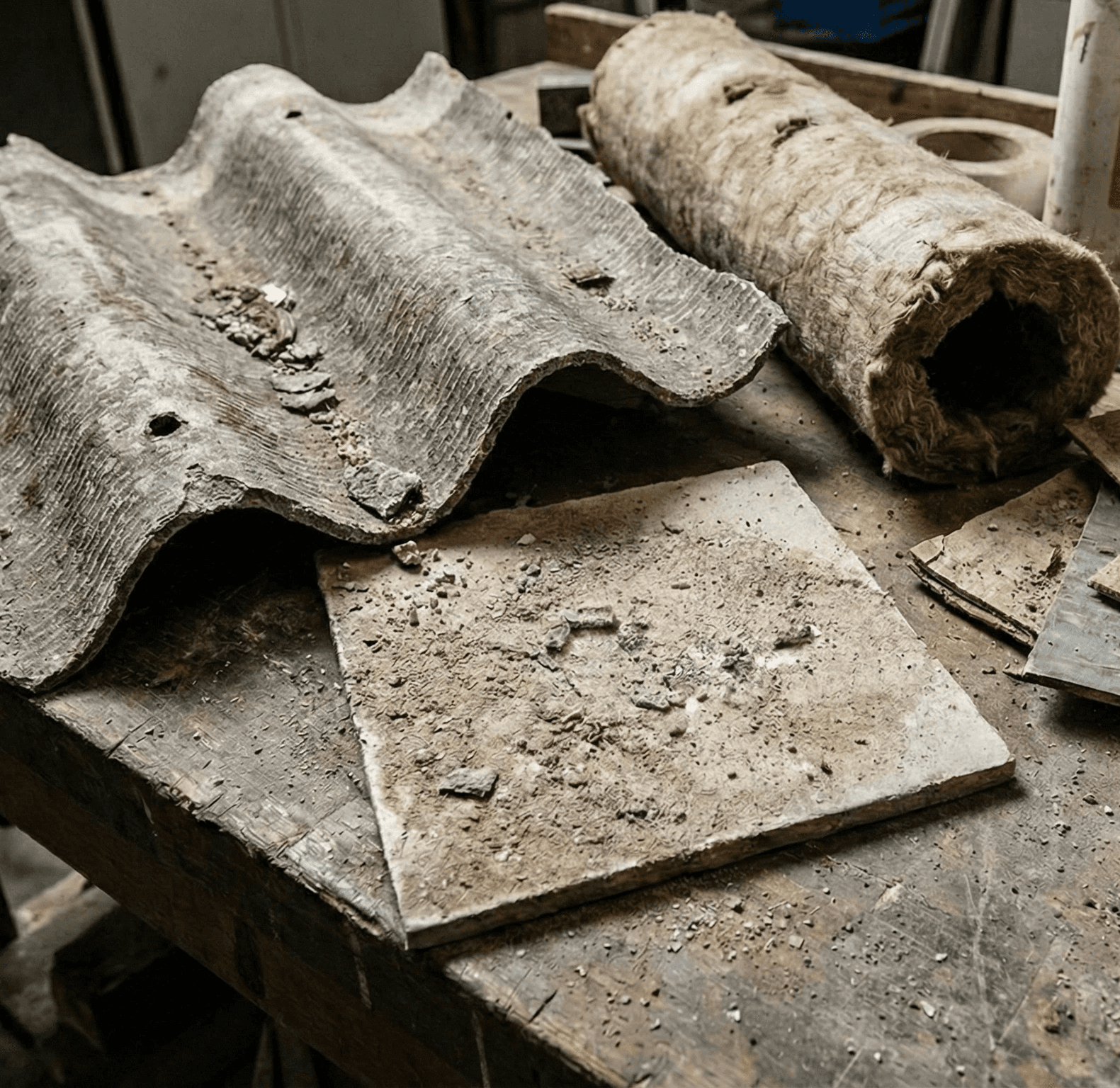 Asbest in materialen