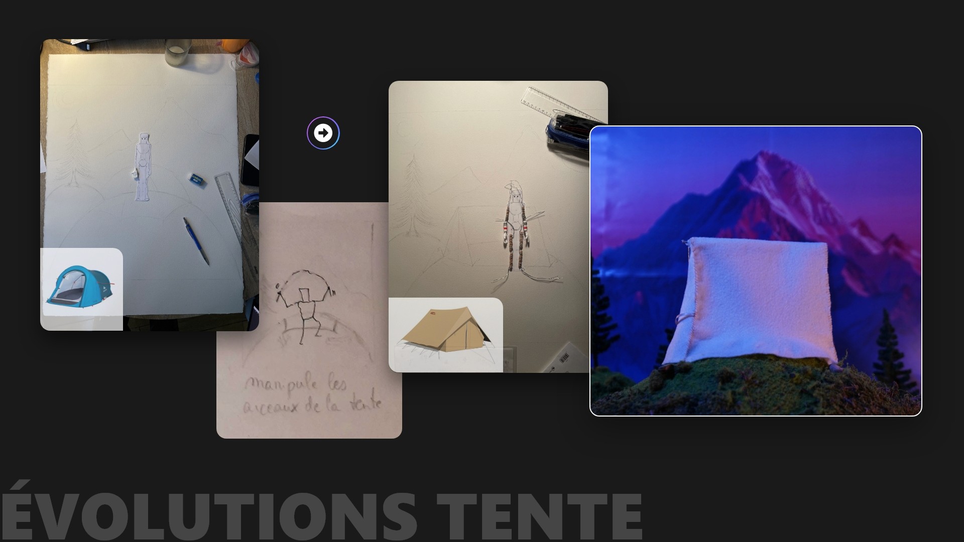Création de la tente