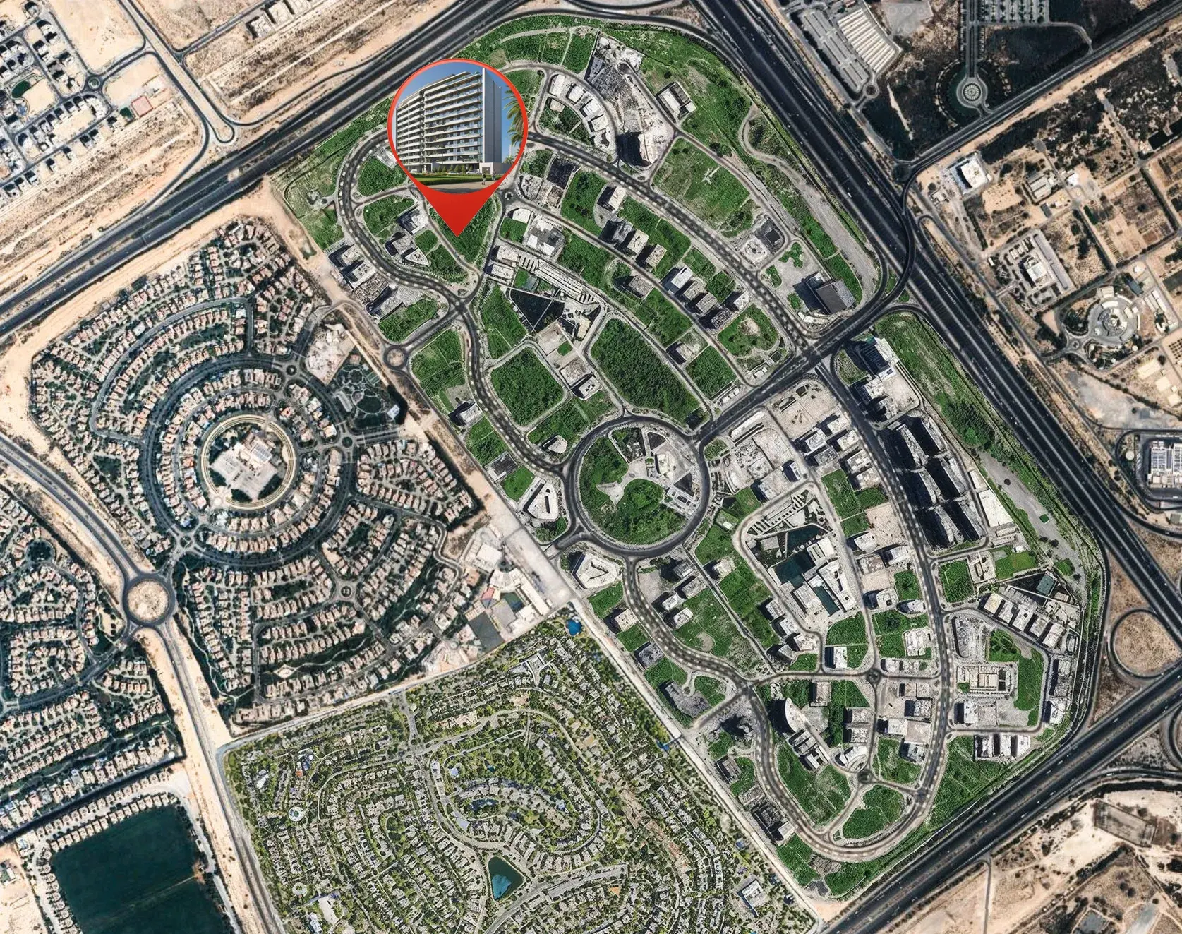 verdan1a 3 by object 1 developers dubailand location map