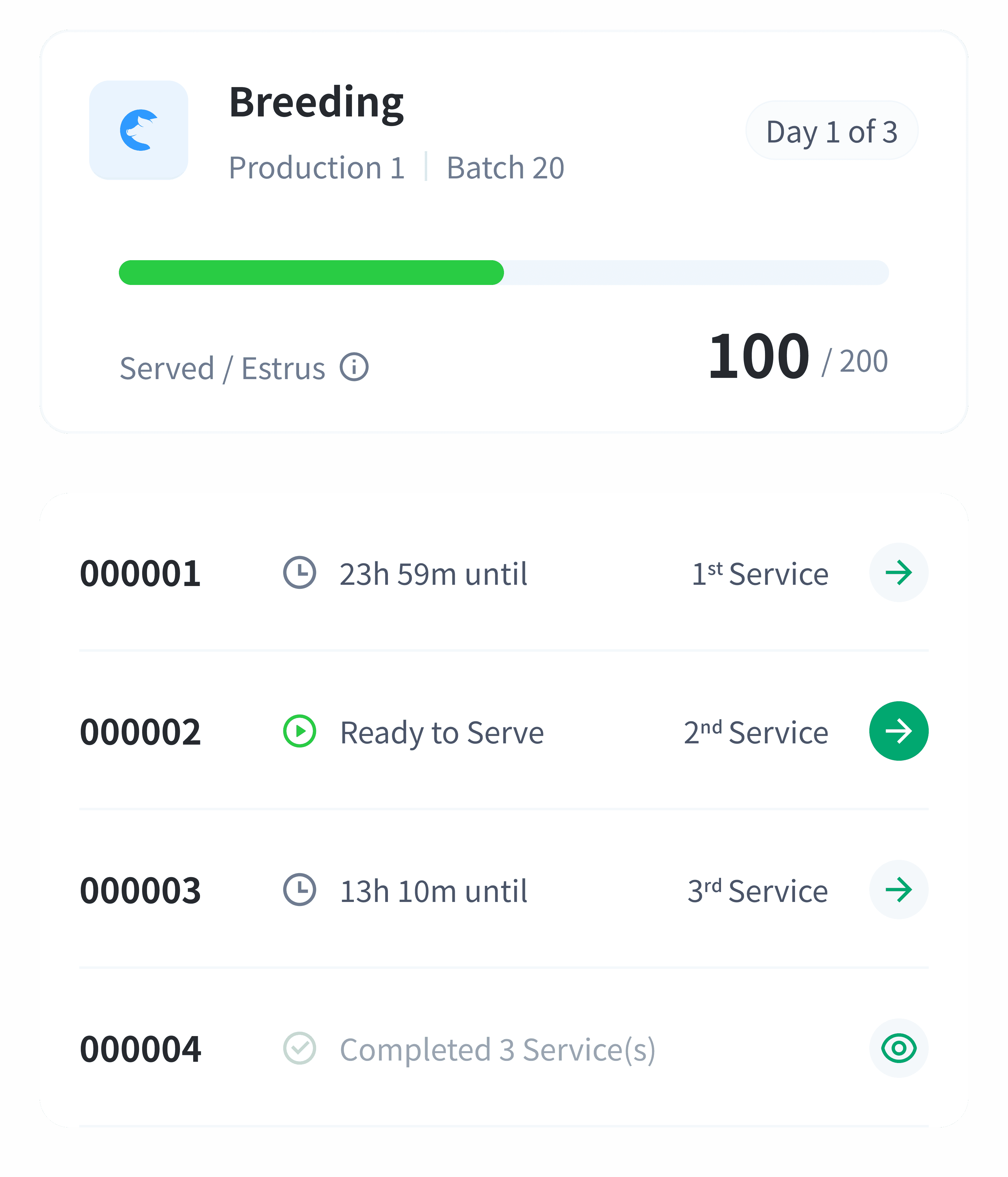An image of Freelio's budget ui
