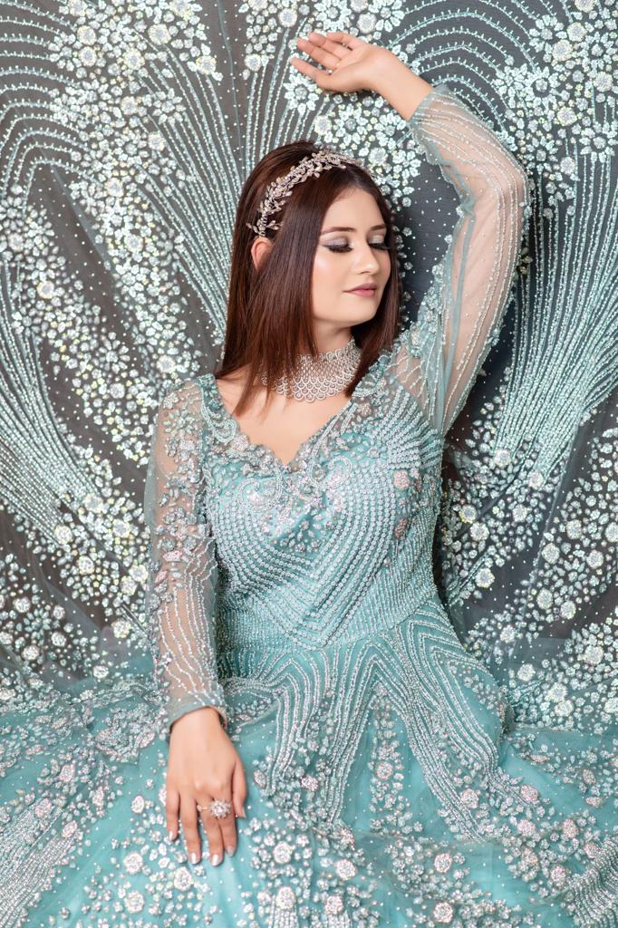 Almas Khan leading the rituals at the wedding event