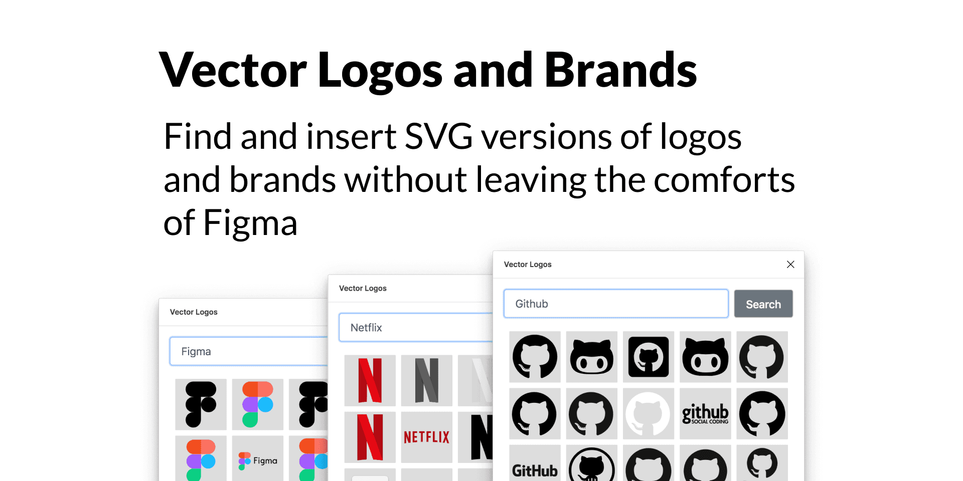 Vector Logos | Icons & Logos Plugin | BestFigmaPlugins.com