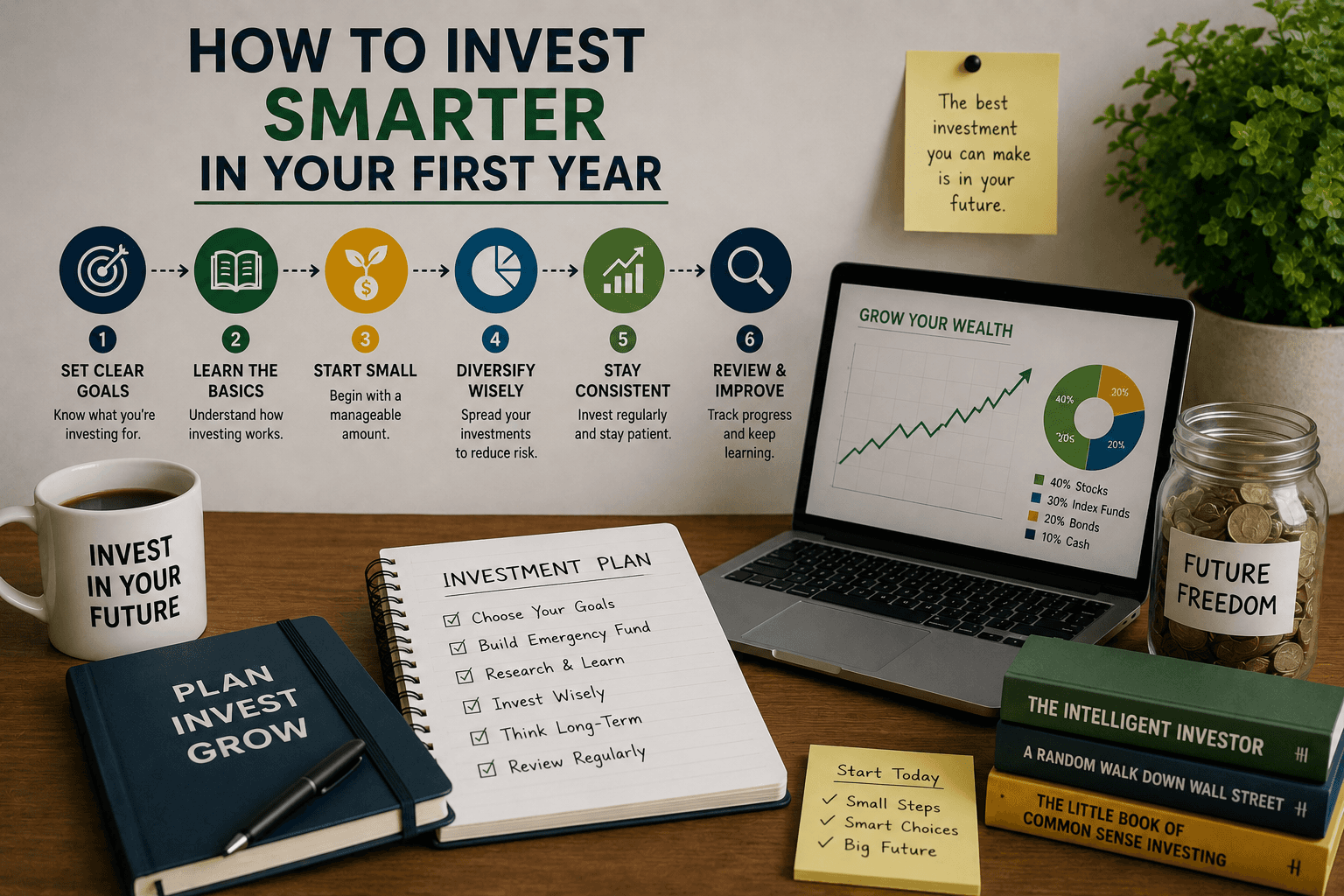 How to Invest Smarter in Your First YearHow to Invest Smarter in Your First Year