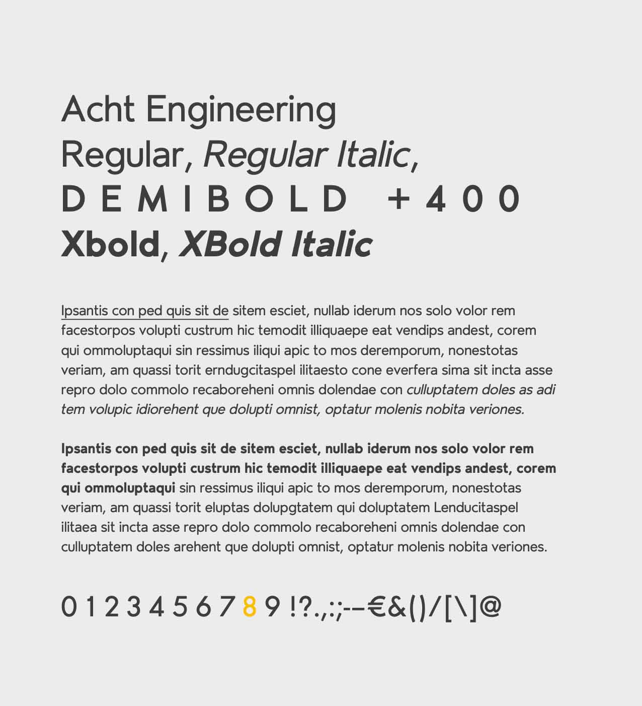 Definition eines flexiblen Typografie-Systems zur Unterstützung einer klaren, technischen und zugleich zugänglichen Markenkommunikation