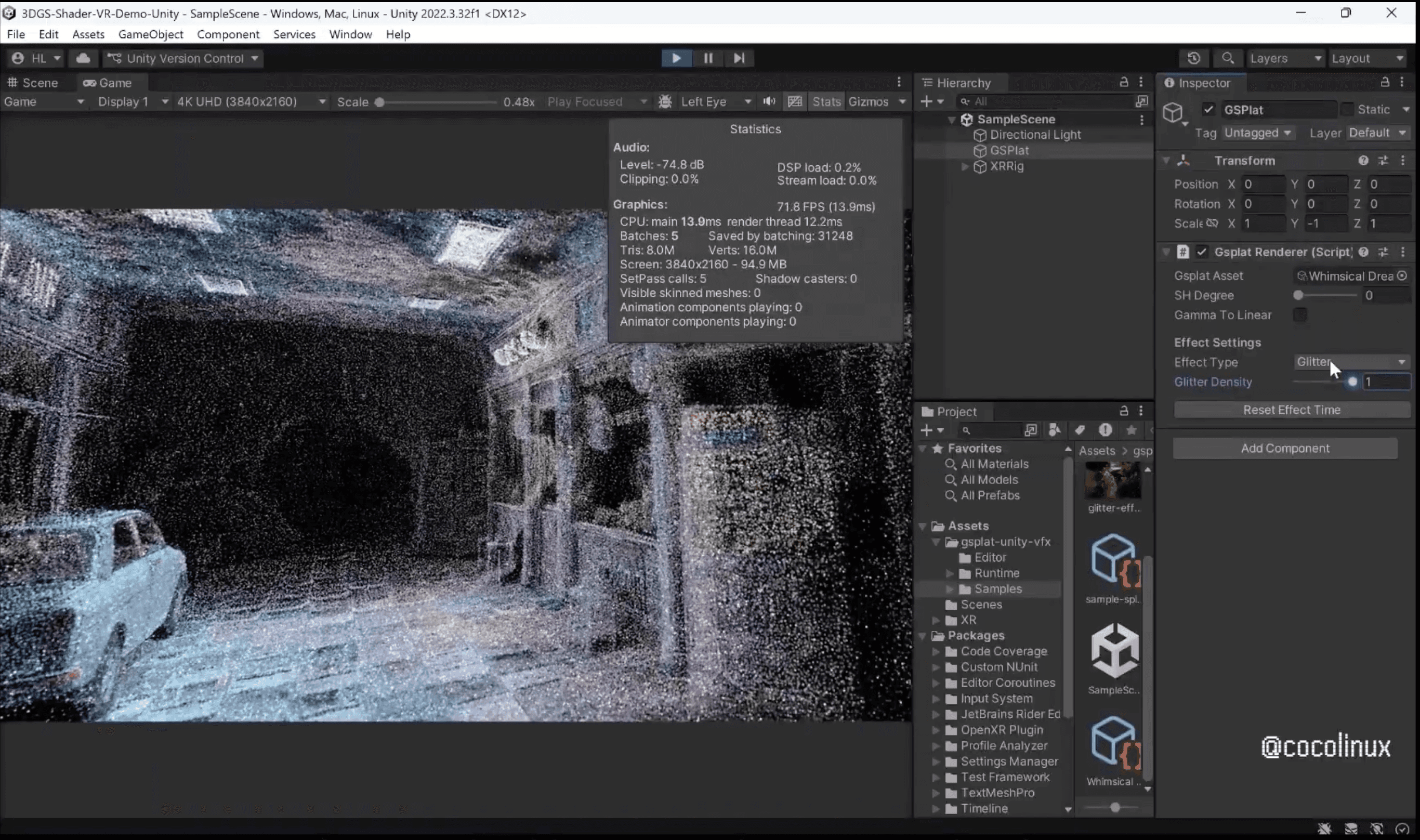 3DGS Unity