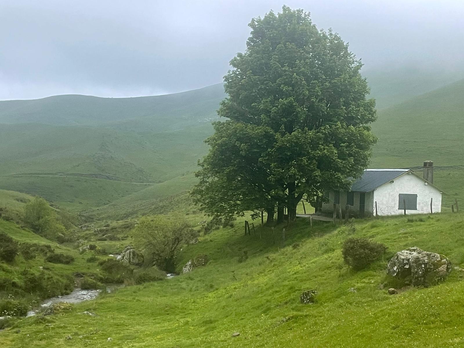 Backcountry hut stay in the Pyrenees during Hemingway's fly fishing passage