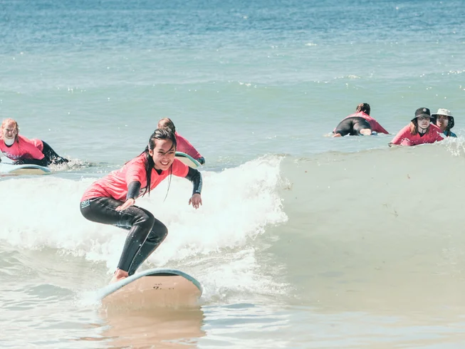 Premium women-only surf and yoga retreat combining coaching, community and a luxury experience.