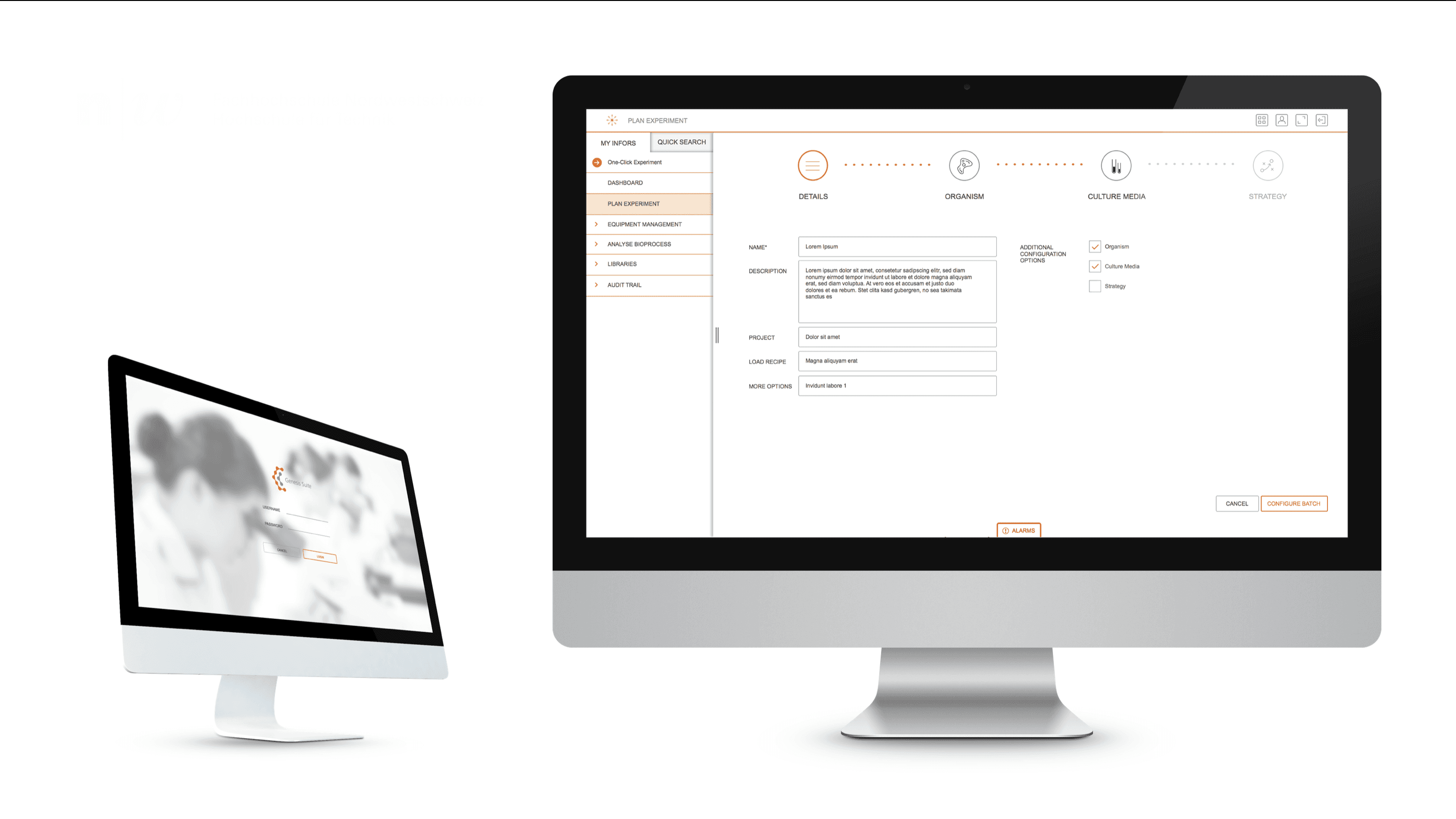 A mockup for an app screen