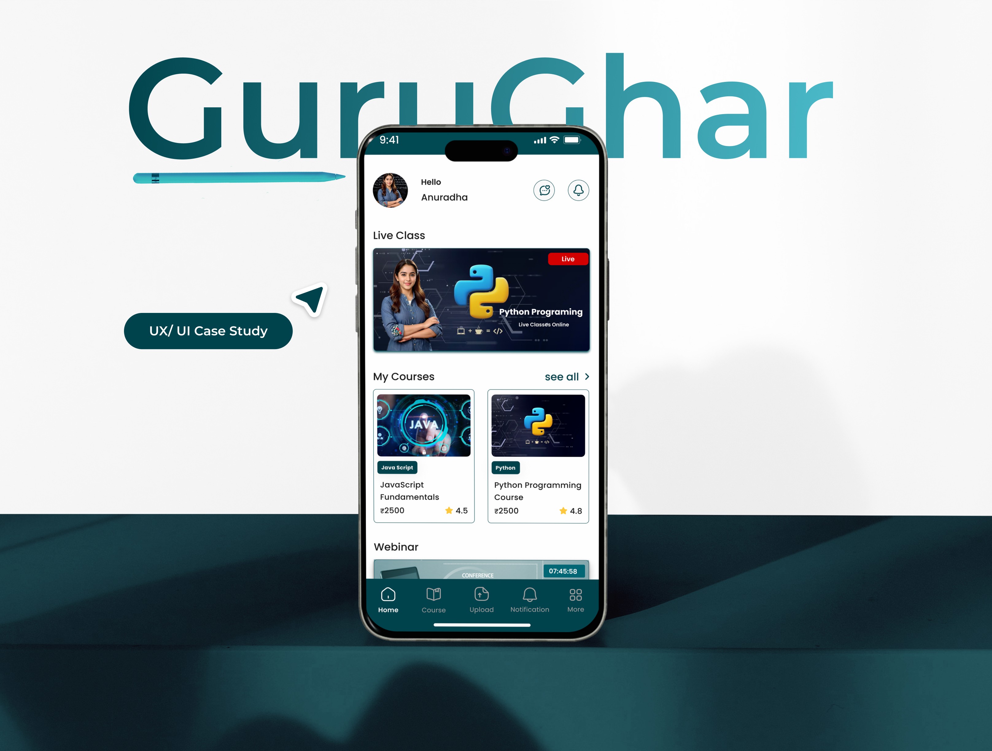 A picture of web app mockup screenshots.