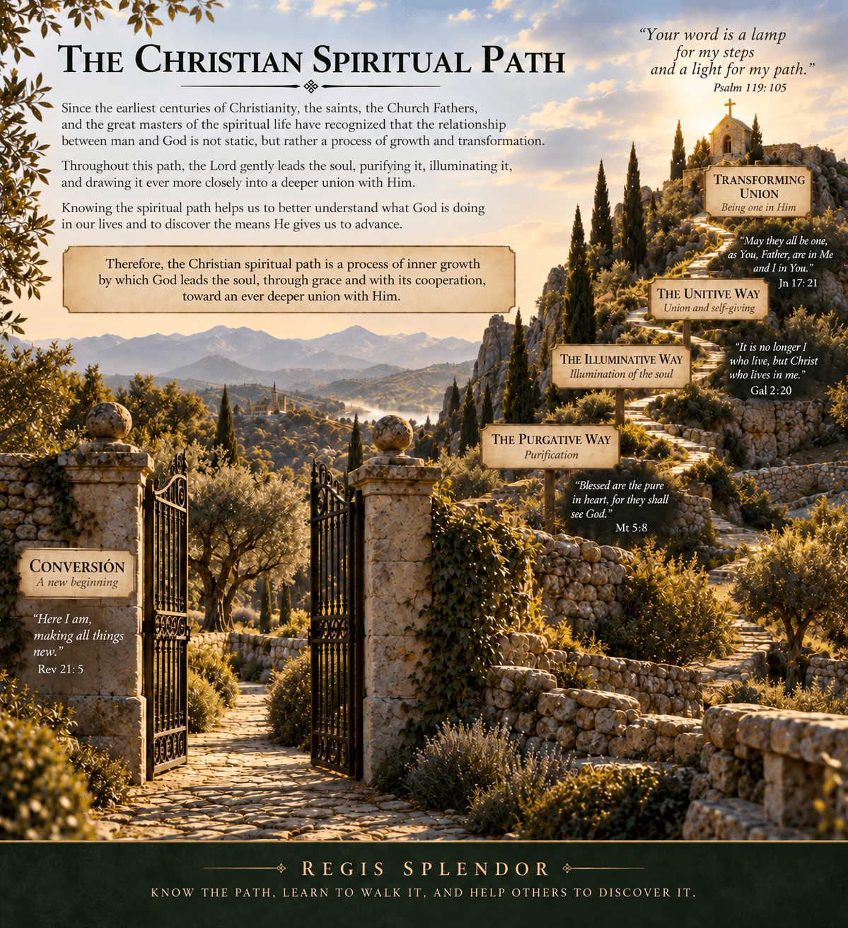 Map of the Christian Spiritual Path