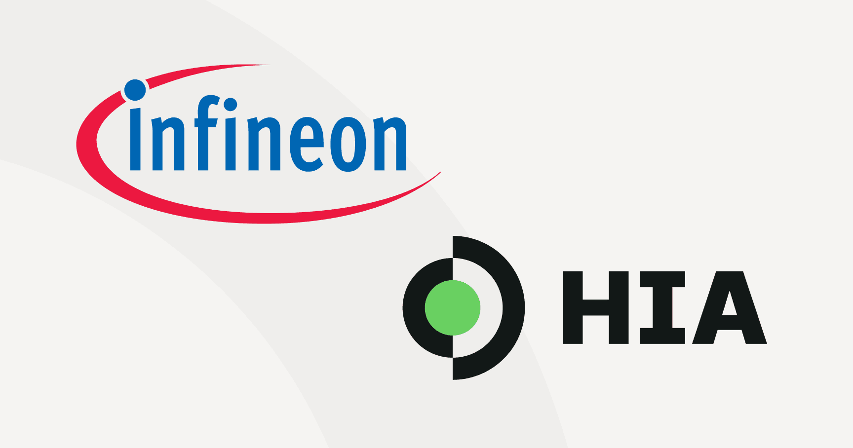 Infineon and Health Impact Alliance logos on gray background