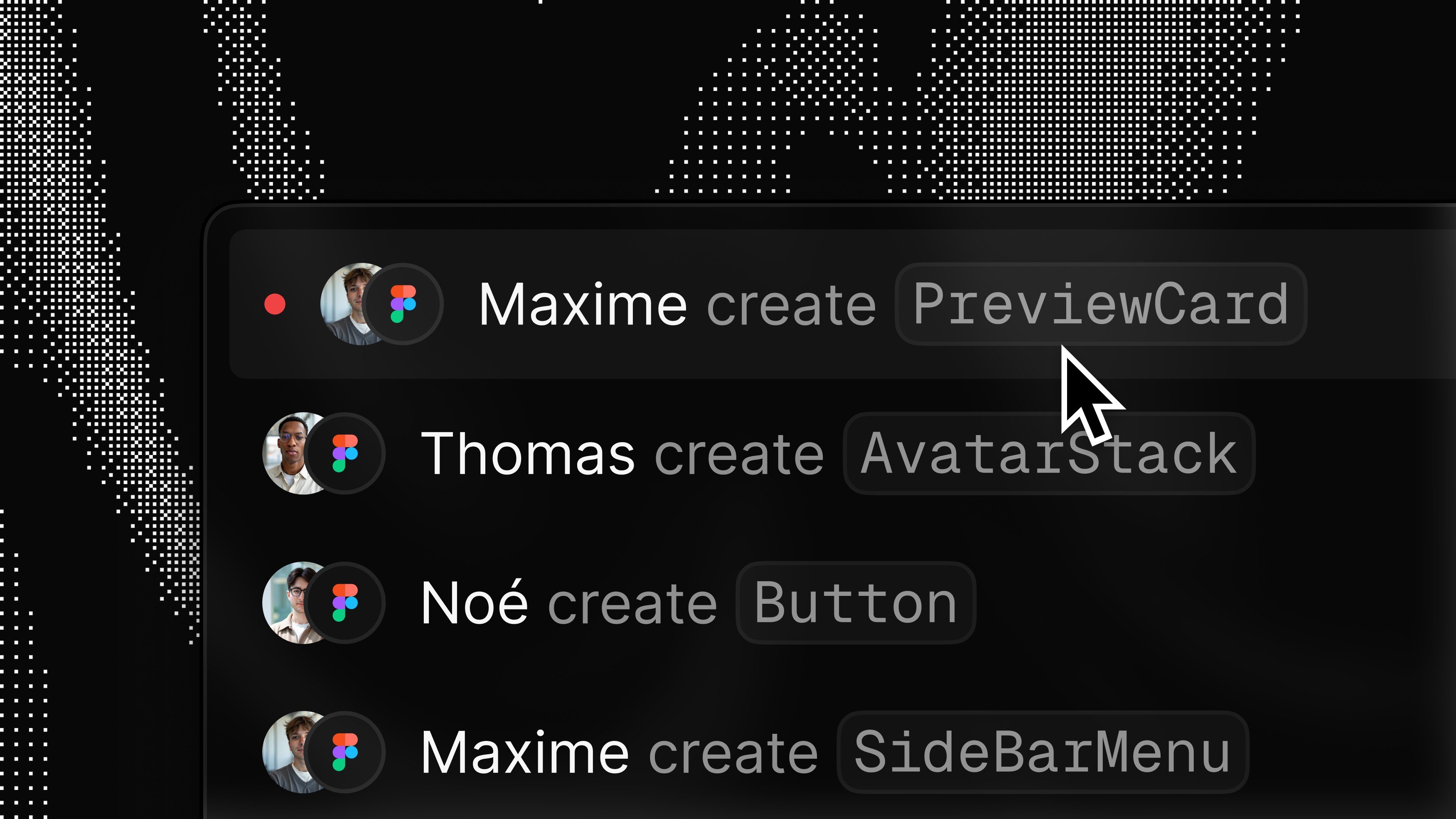Created Ticket from new components
