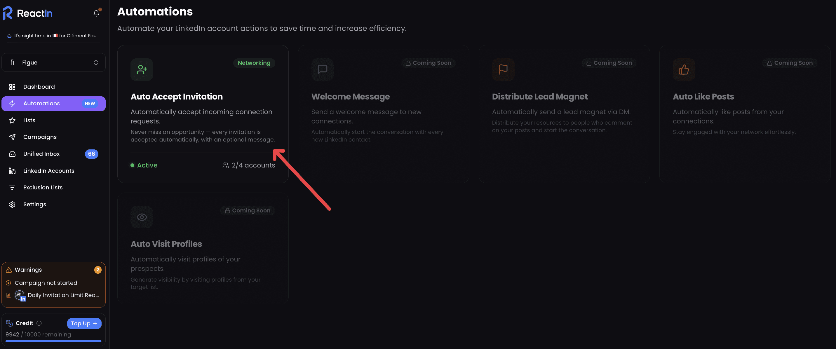 ReactIn Automation Templates