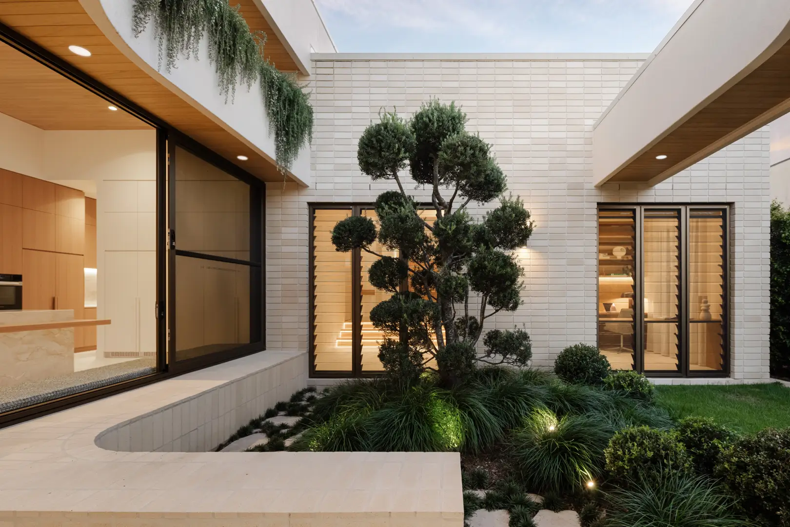 Front facade of Jacaranda House in. Brisbane