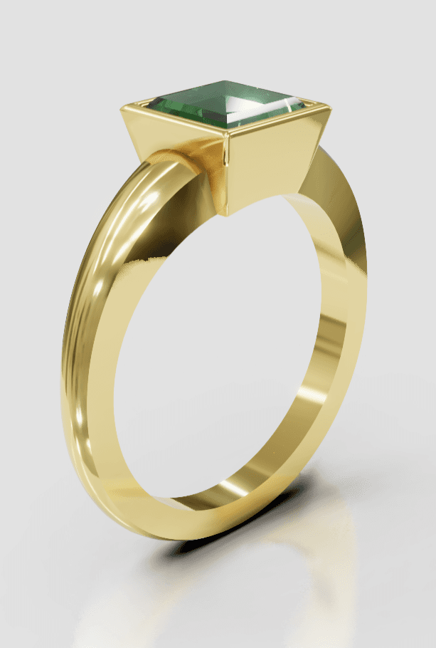 Stephens Style - Solitaire (bezel set) - $2,500 (setting only)