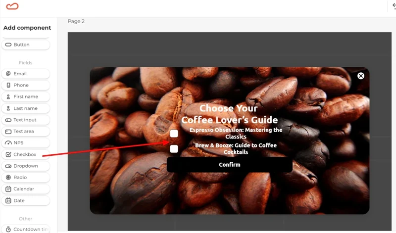 Checkbox-coffee